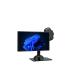 Black Electric Monitor Laptop Stand Rotation Automatic Lifting