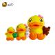 Yellow Duck Cotton Plush Toys For Baby EN71 ASTM CPSIA Certificate