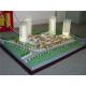 Scale building model of residential house , model architect with led lighting