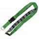 Cool Fashion Woven Lanyards Personalized High Density Skin Friendly