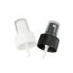Plastic Ribbed Perfume Pump Sprayer 28/410 Black / White Color For Bottles