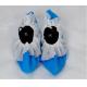 PP CPE Medical Shoe Covers Disposable Waterproof Shoe Protectors Comfortable