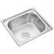 small square stainless steel satin plating kitchen sink 38*33CM