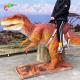 Children 110/220VAC Animatronic Walking Dinosaur Rides Electric Ride T Rex
