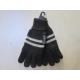 Ladies Acrylic Glove with Jacquard--Thinsulate glove--Fashion glove--Solid color