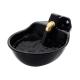 Brass Valve 2.5l Enamelled Cattle Water Bowls Easy Cleaning