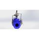 Ductile Iron Adjustable Water Flow Control Valve SS Trim And Manual Actuation