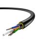 All Dielectric Outdoor Fiber Patch Cable Of FTTx Double Jacket