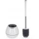 3.9*3.9*14.5 Silicone Toilet Cleaning Brush With Stand 0.3mm Filament Diameter