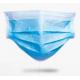 Adult 3 Ply Disposable Face Mask High Filtration Capacity For Air Pollution
