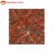 India Ruby Red Granite Stone Tiles High Polished Cut - To - Size For Vase