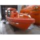 International Orange FRP SOLAS Rescue Boats With CCS BV ABS GL Approved