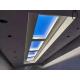 1200*600mm big Artificial Blue sky light for ceiling sunshine sky panel lamps sky light roofing