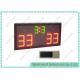 Digital Electronic Volleyball Scoreboard  With Wireless Infrared Console and Protable Size