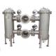 62 KG Weight Stainless Steel Bag Filter Housing System Micron Options for Food Shop