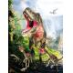 Dinosaur 3D Decoration Pictures 0.75mm Thickness Environmentally Friendly