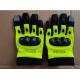 Leather Military Police Gloves Fluorescent Full-Finger Special Forces Duty Outdoor Cycling