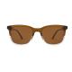 Square Shape retro eyewear sunglasses Classic Transparent Polarized Sunglasses