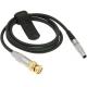 40 Inches Sound Devices Timecode Cable BNC To 5 Pin Lemo Male