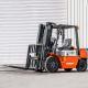 2500kg Warehouse Forklift Truck Power Steering Heavy Duty Fork Trucks