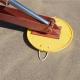 Durable Wear Resistant Round HDPE Plastic Truck Mat Outrigger Leg Support Pads