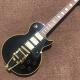 Custom Yellow Binding Gold Hardware Bigsby Tremolo LP Electric Guitar