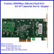 1000Mbps Dual Port Server Ethernet Network Card, RJ-45 Copper Connector Femrice 10002PT