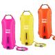 OEM 20L 28L 35L Triathlon Swimming Buoy Collapsible Portable Safety