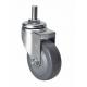 70kg Threaded Swivel PU Caster 3 Edl Light 3633-74 Customized Request Without Brake