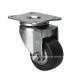 2mm Thickness Black PU Swivel Caster for Edl Mini 1.5 35kg Plate 26115-66 and Sturdy