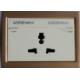 220V Double USB Wall Socket On - Off Operations Exceed 40000 Times With Earth Contact