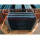 HVAC EVAP Chilled Water Coils Corrugated Fin Custom