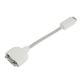 60Hz Mini - DVI To VGA Monitor Adapter Cable Compatible With 12 - Inch  Apple Mac Book