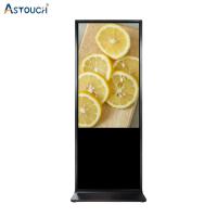 OEM Floor Standing Digital Signage Kiosk 75 Inch Multi Functional