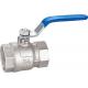 1 Inch 2 Inch Brass Ball Valve Wear Resistant With Iron Handle