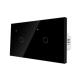 157 Type 2Gang 50-60Hz Smart WIFI Switch Wireless Home Automation Smart Home Wall Switch Tuya App Control