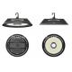 1 - 10V Dimmable UFO High Bay LED Lights 200W With Water Wave PC Optical Lens