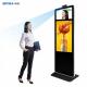 43 Inch Double Screen Indoor Face Recognition Camera IPS Digital Signage Totem Kiosk
