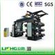 6color Stack Type LDPE HDPE BOPP OPP Double Side Printing Flexographic Printing Machine