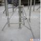 Slab Concrete Forming Adjustable Construction Props , Flexible Foldable Shoring