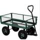 Tools Heavy Duty Mesh Wagon Cart with Removable Sides and Rubber Tire from Qingdao Port