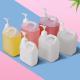 Square Hand Pressed Pump Lotion Cream Container Liquid Soap Plastic Bottle for Shampoo