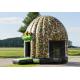 Customized Disco Bouncer House Army,Inflatable Dome Bouncy Combo For Kids