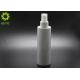 Round PET Material Body Wash Shampoo And Conditioner Bottles With White Pump Cap