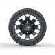 Satin Black Forged Rims For Trucks 6061 T6 One Piece 20 Inch