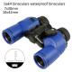blue 10x42 waterproof binoculars and compass 7x30 rangefinder marine waterproof binoculars
