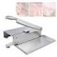 Manual Ejiao Rhizome Meat Slicing Machine Frozen Meat Cutter 21cm 27cm Blade
