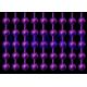 Purple Steel Ball Chain Curtain , 6.0 Mm Diameter Custom Beaded Curtains