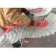 Big Size Wing Shape Fiberglass Resin Statues Colorful Artificial Wing Decorations