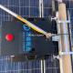 Electric Solar Panel Cleaning Robot with Cold Water Cleaning Process and Rotating Brush
